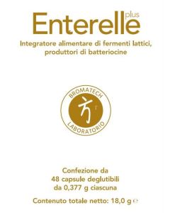 Enterelle Plus Integratore Alimentare di Fermenti Lattici 48 capsule 