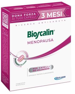 Bioscalin Menopausa integratore per capelli più voluminosi 90 compresse