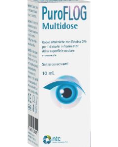 Puroflog multidose soluzione oftalmica 10 ml **