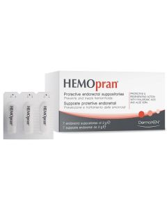 Hemopran Endorettali contro le emorroidi 7 supposte **