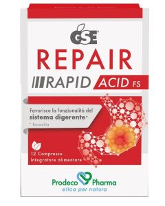 Gse Repair Rapid Acid Integratore per Digestione 12 Compresse 