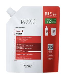 Vichy Dercos Shampoo energizzante anticaduta eco-ricarica 400 ml 