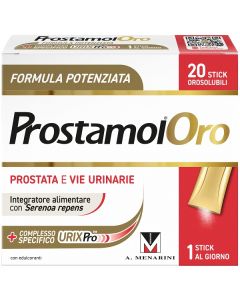 Prostamol Oro Integratore Prostata e Vie Urinarie 20 Stick Idrosolubili