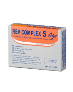 Rev Complex S Age integratore alimentare antiossidante 20 capsule vegetali 