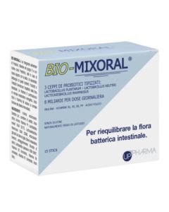 Bio Mixoral per l'equilibrio della flora intestinale 15 Stick 