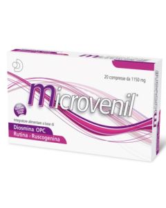 Microvenil integratore per il microcircolo 20 Compresse 