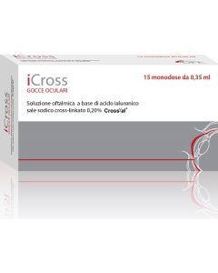 iCross Soluzione Oftalmica protezione corneale 15 flaconcini monodose 