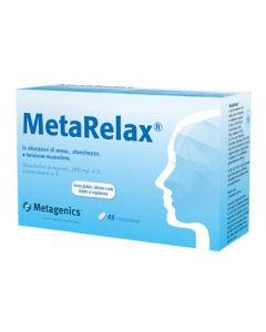 MetaRelax per Stress Stanchezza e Tensione Muscolare 45 Compresse 
