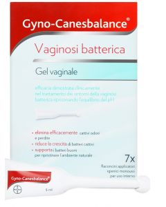Gyno-Canesbalance Gel vaginale per vaginosi e infezioni vaginali 7 flaconcini monouso 