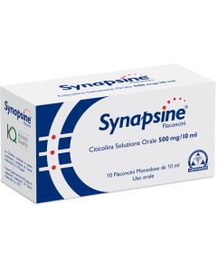 Synapsine integratore per il sistema nervoso 10 flaconcini 