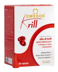 Omegor Krill integratore per il benessere cardiovascolare 60 capsule 