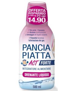 Pancia Piatta Act Forte integratore drenante 500 ml