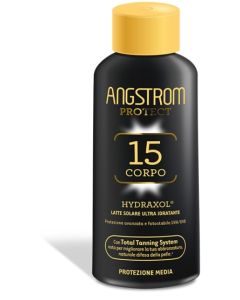 Angstrom Hydraxol Latte Solare Ultra Idratante Corpo SPF 15 200 ml 