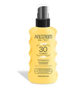 Angstrom Hydraxol latte Solare Spray Ultra Idratante Corpo SPF 30 175 ml 