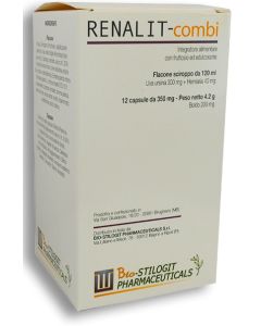 Renalit Combi Integratore Drenante 12 Compresse + Sciroppo da 120 Ml 