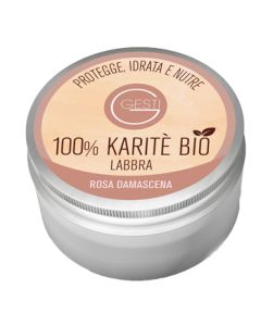 Inuvance Gesti Balsamo labbra 100% burro di Karitè Bio 