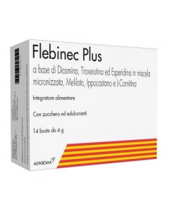 Flebinec Plus integratore per il microcircolo 14 bustine 