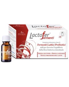 Lactofer Fermenti Lattici 10 Flaconcini 10 ml 