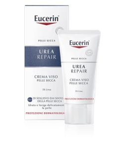 Eucerin UreaRepair crema viso levigante 5% flacone 50 ml 