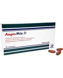 Angiomix integratore antiossidante e per la la funzionalità del microcircolo 30 compresse 