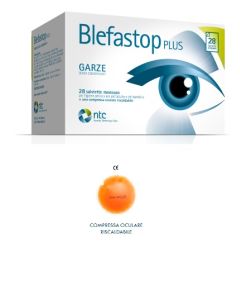 Blefastop Plus Garza Cotone 28 pezzi **