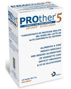 Prother 5 alimento iperproteico 14 bustine 
