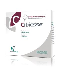 Cibiesse integratore a base di psillio e melatonina 20 bustine 