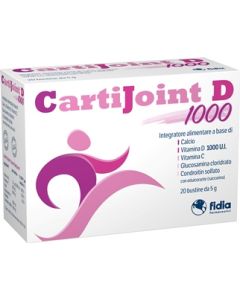 Cartijoint D 1000 Integratore articolazione Donne 20 bustine