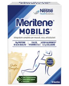 Meritene Mobilis Vaniglia Integratore Muscoli Ossa Articolazioni 10 bustine 