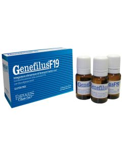Genefilus F19 integratore di fermenti lattici vivi 10 Flaconcini 