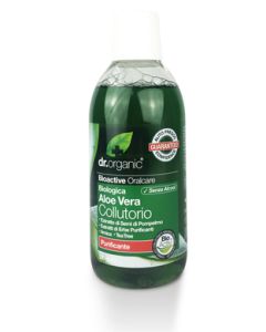 Dr Organic Aloe Mouthwash Collutorio 500 ml 
