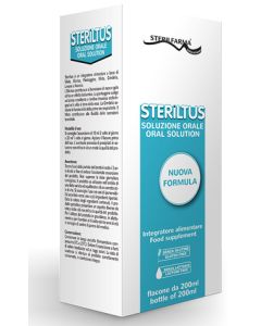 Steriltus Soluzione orale per la Tosse 200 Ml Nuova Formula 
