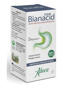 Aboca Neo Bianacid contro l'acidità 14 compresse masticabili 