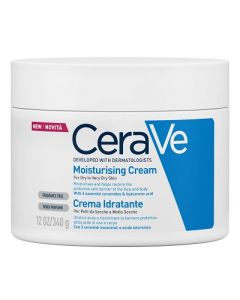 CeraVe crema idratante viso e corpo pelle secca a molto secca 340 g 