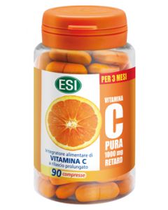 Esi Vitamina C pura retard Integratore per il sistema immunitario 90 Compresse 