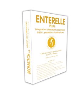 Bromatech ENTERELLE PLUS Integratore con fermenti lattici 12 capsule 