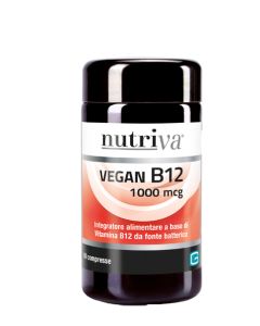 Nutriva Vegan B12 Integratore di vitamina B12 60 compresse