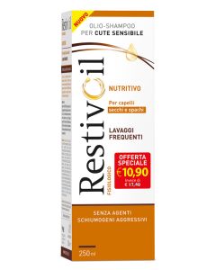 RestivOil Fisiologico Olio shampoo contro capelli secchi 250 ml 