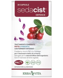 Erba Vita Sedacist Defence Integratore Vie urinarie 15+15 Capsule 