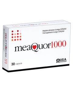 Meaquor 1000 Integratore per il cuore 30 capsule 