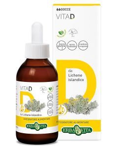 Erba Vita D Gocce Integratore Vitamina D 50 ml 