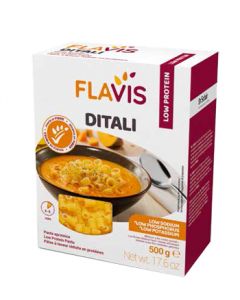 Mevalia Flavis Pasta aproteica senza glutine Ditali 500 gr 