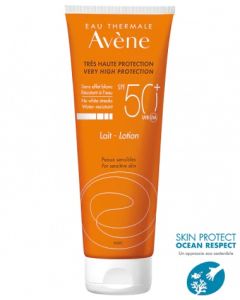 Avène Eau Thermale Latte Protezione Solare SPF50+ 250 Ml 