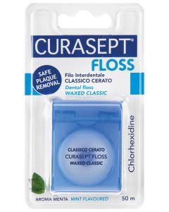 Curasept Classico Floss Cerato filo interdentale 50 m