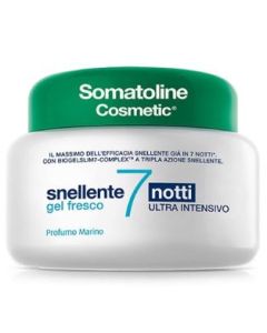 Somatoline Cosmetic Gel Snellente 7 Notti Ultraintensivo Effetto Fresco 250 ml