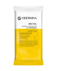 Rectal Salviette Intime Formula Delicata pH Fisiologico 15 Pezzi 