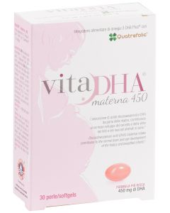 Vitadha Materna 450 integratore alimentare 30 Capsule Molli 