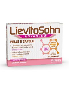 LievitoSohn Advanced Pelle e Capelli Integratore 60 Compresse 