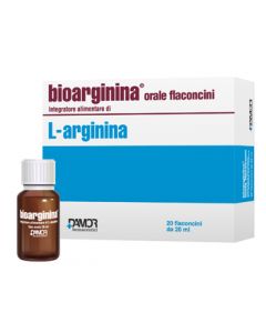 Bioarginina Orale Integratore alimentare di L-arginina 20 Flaconcini 