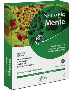 Natura Mix Advanced Mente Integratore alimentare 10 flaconcini 